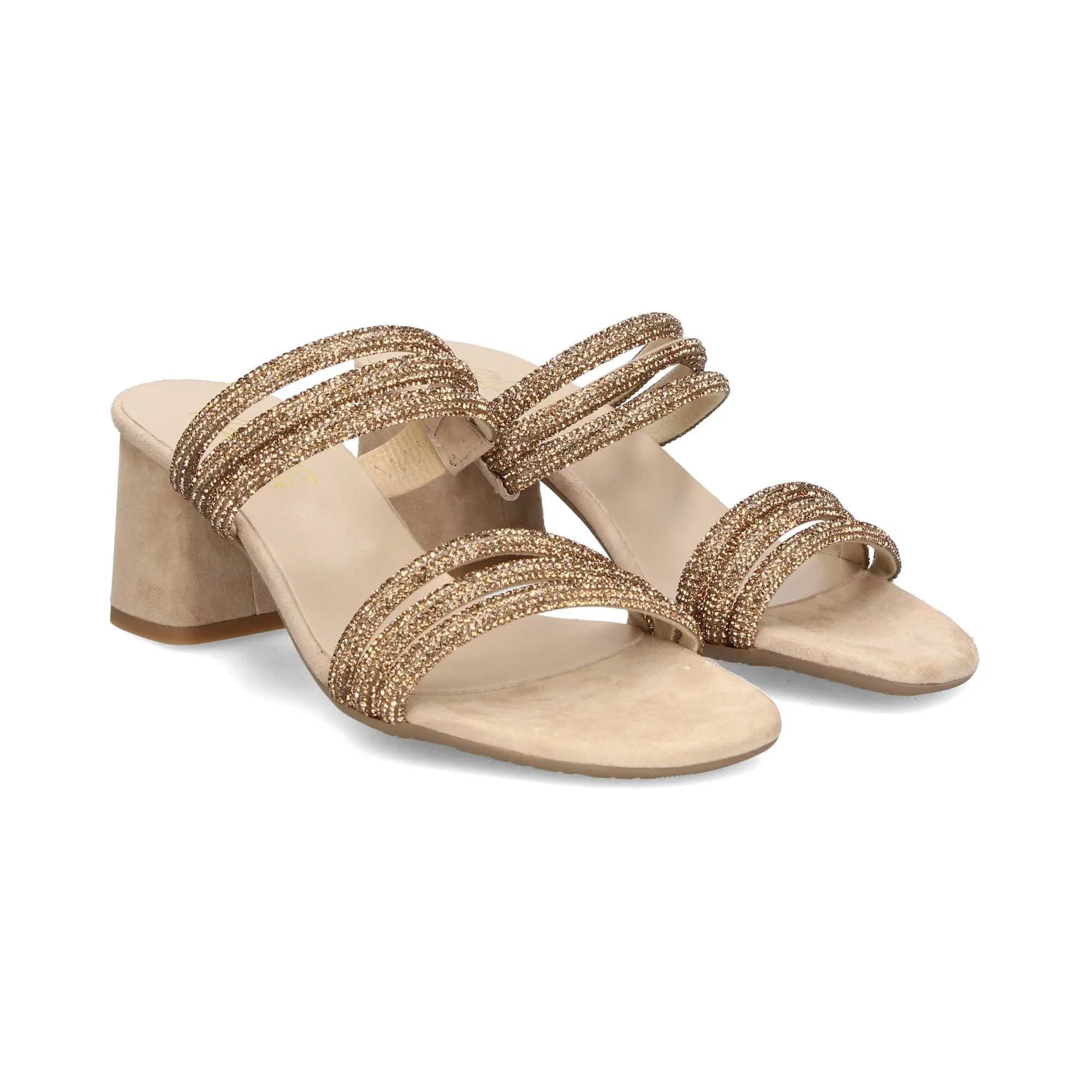LÓPEZ Sandalias con tacón de Mujer MAKE UP
