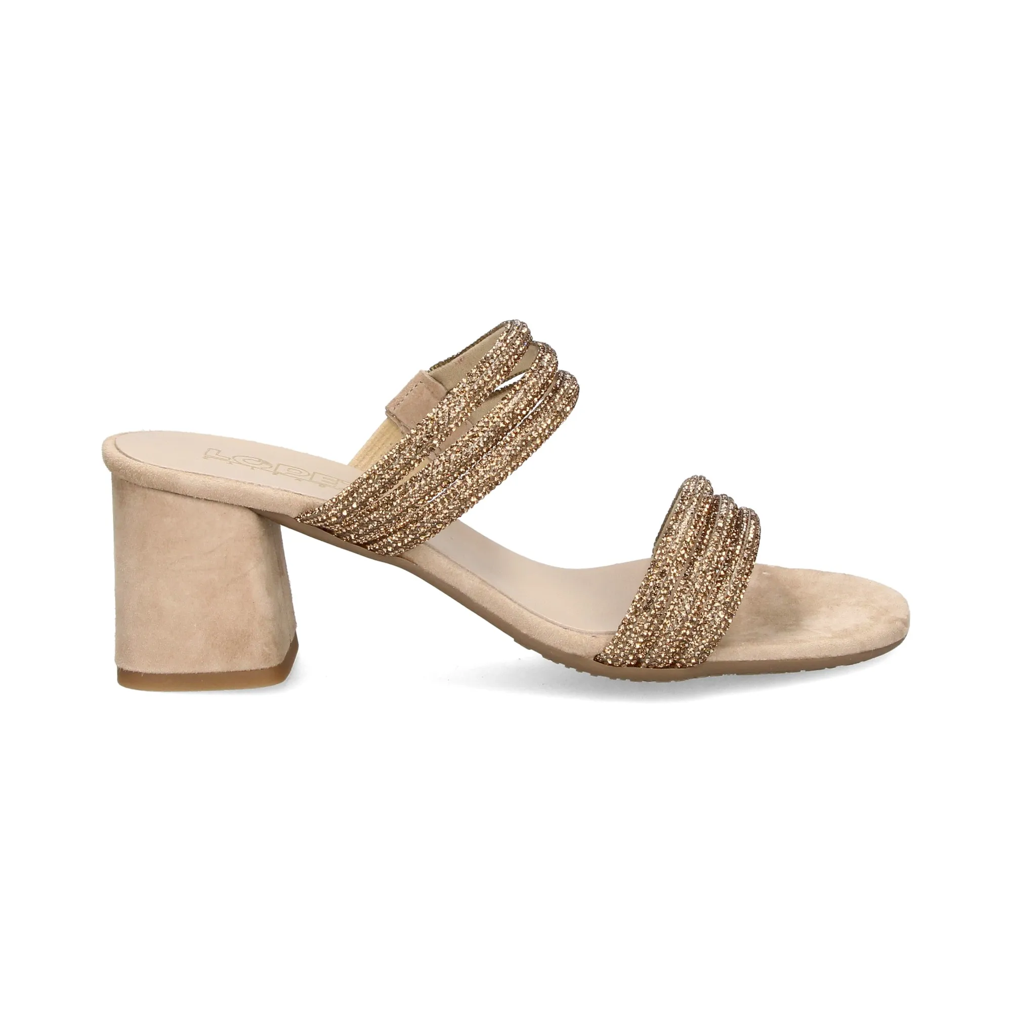 LÓPEZ Sandalias con tacón de Mujer MAKE UP