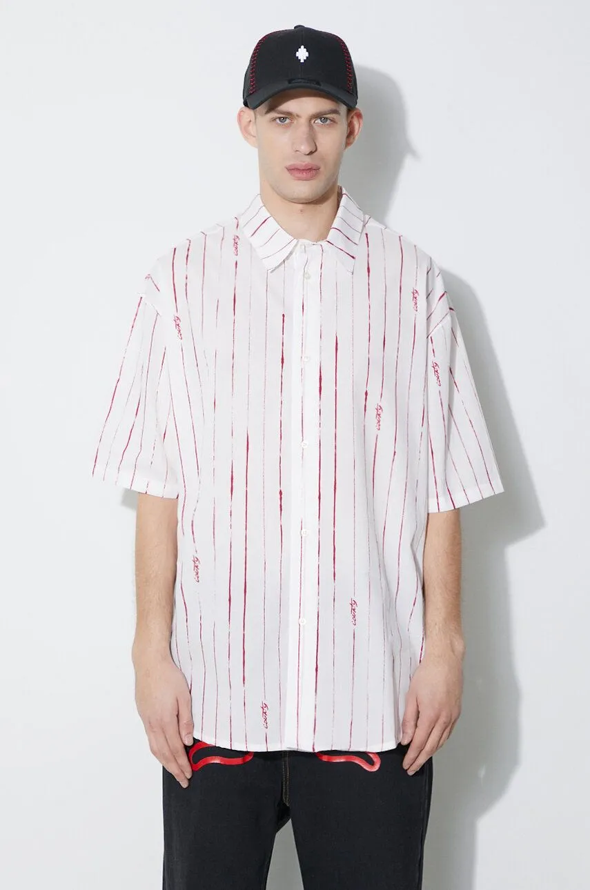 Marcelo Burlon Oversized Shirt With Print