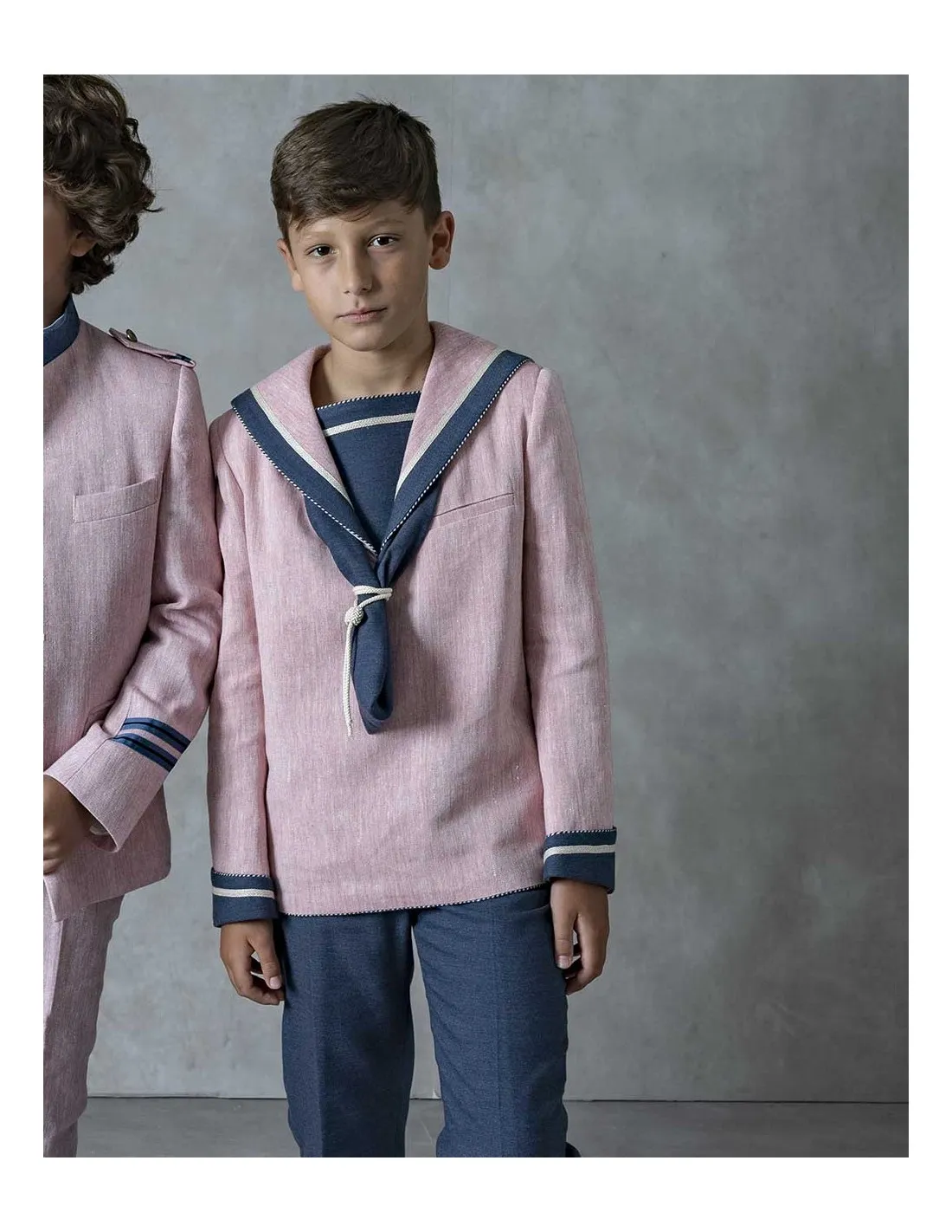 MARINERO ROSA COMUNIóN DE LINO MARFE CREACIONES