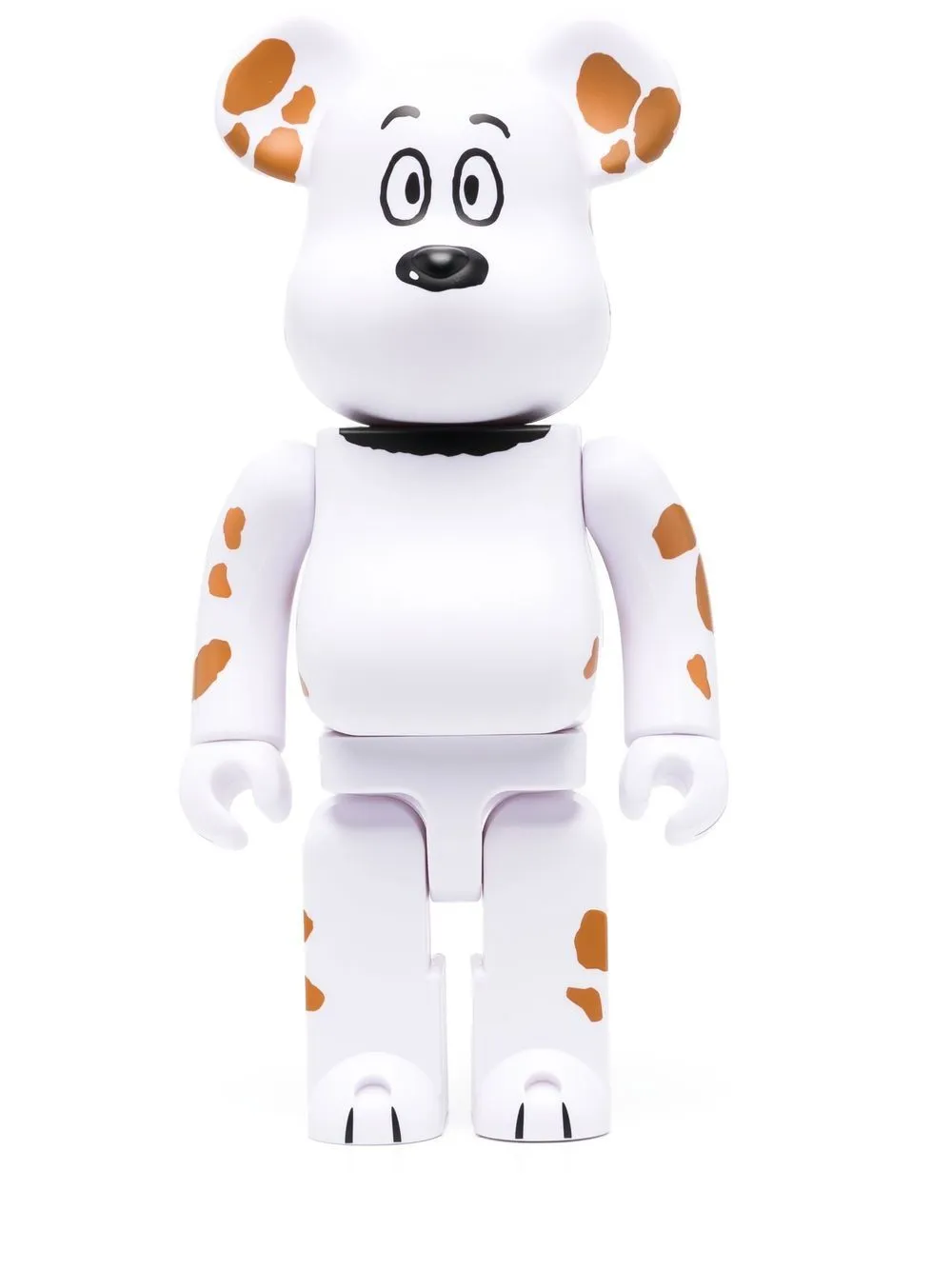 MEDICOM TOY BEARBRICK PEANUTPRINT TOY  WHITE
