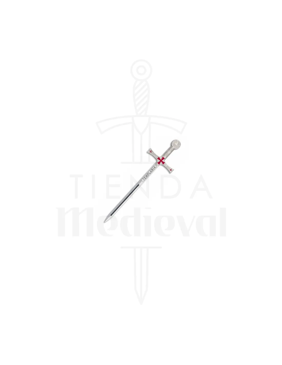 Mini Espada templaria, 17,4 cms.