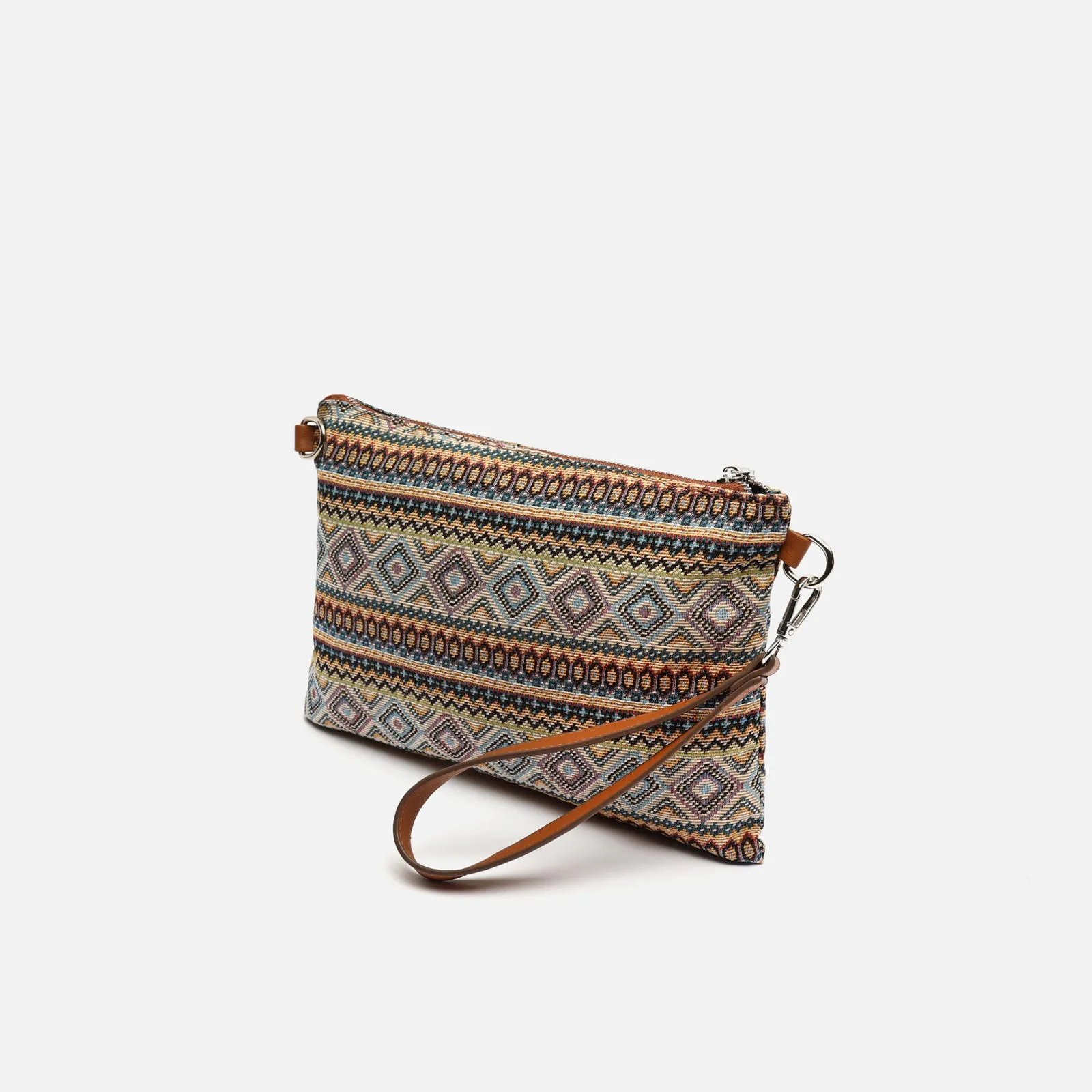Misi bolso bandolera pequeo con estampado jacquard