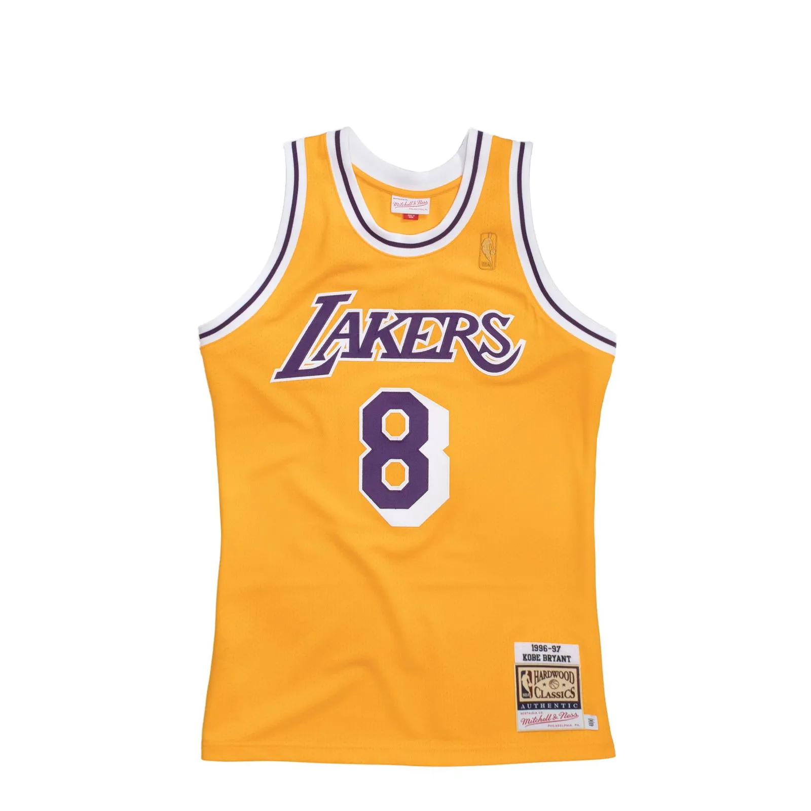 MITCHELL & NESS NBA AUTHENTIC JERSEY LOS ANGELES LAKERS HOME 199697 KOBE BRYANT #8