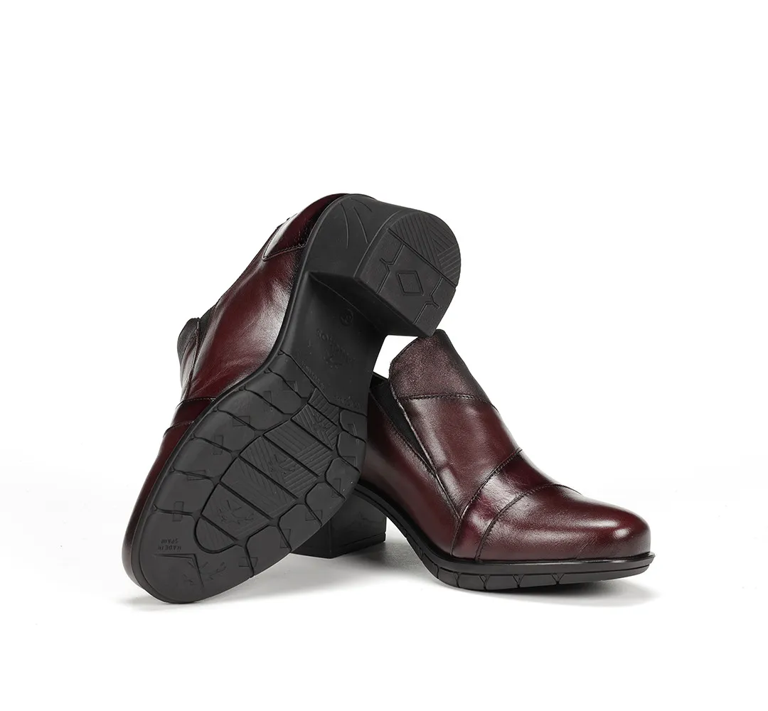 NYDIA F1802 Slip On Burdeos