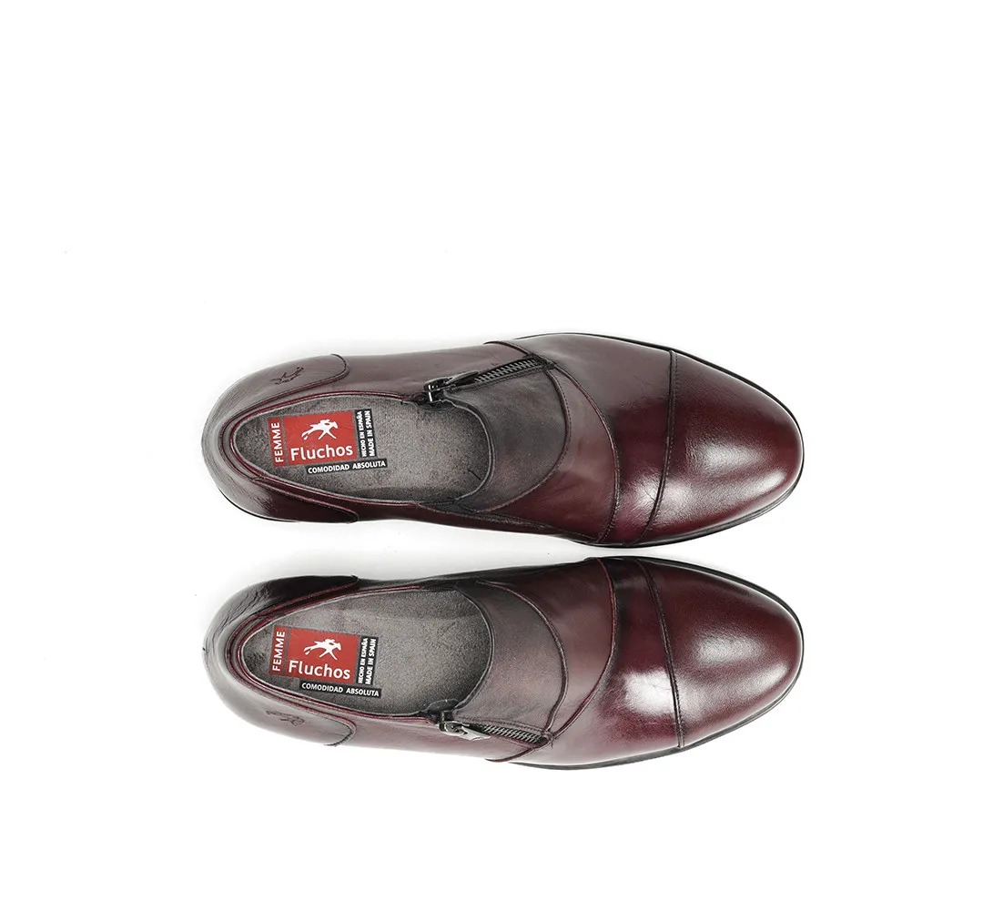 NYDIA F1802 Slip On Burdeos