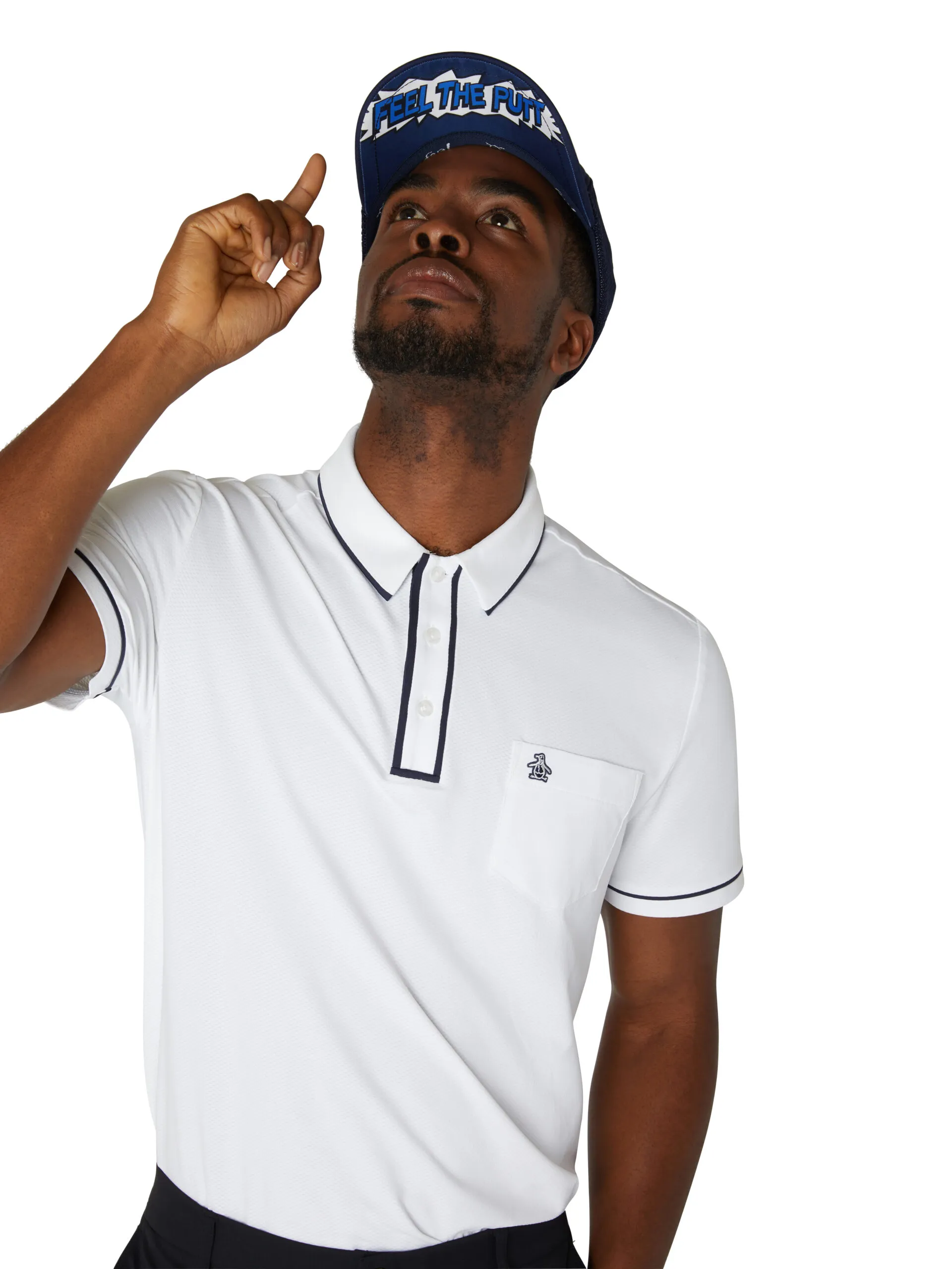 Original Penguin Golf Feel the Putt Trucker Cap Herren