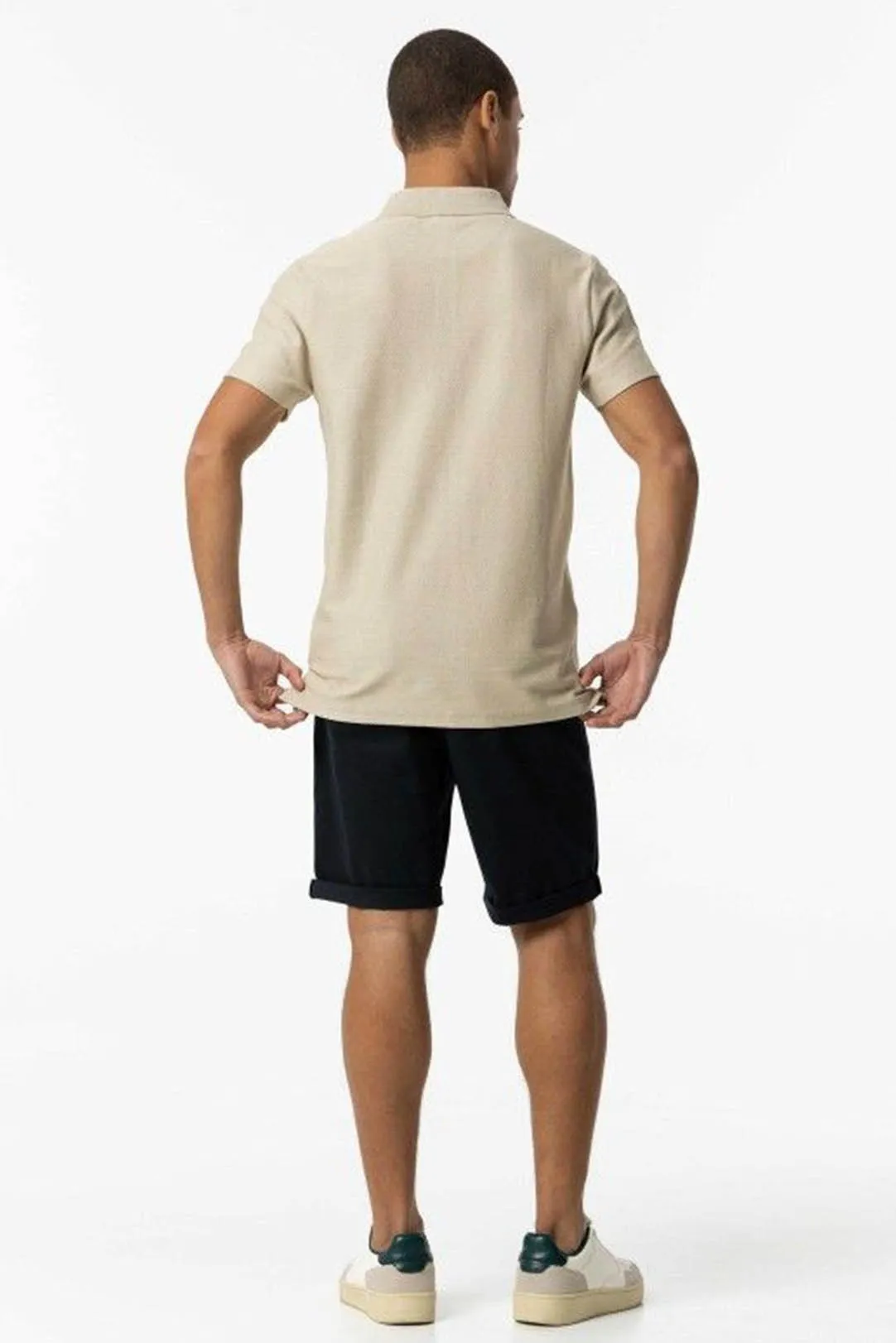 PANTALON CHINO CORTO HOMBRE AZUL MARINO
