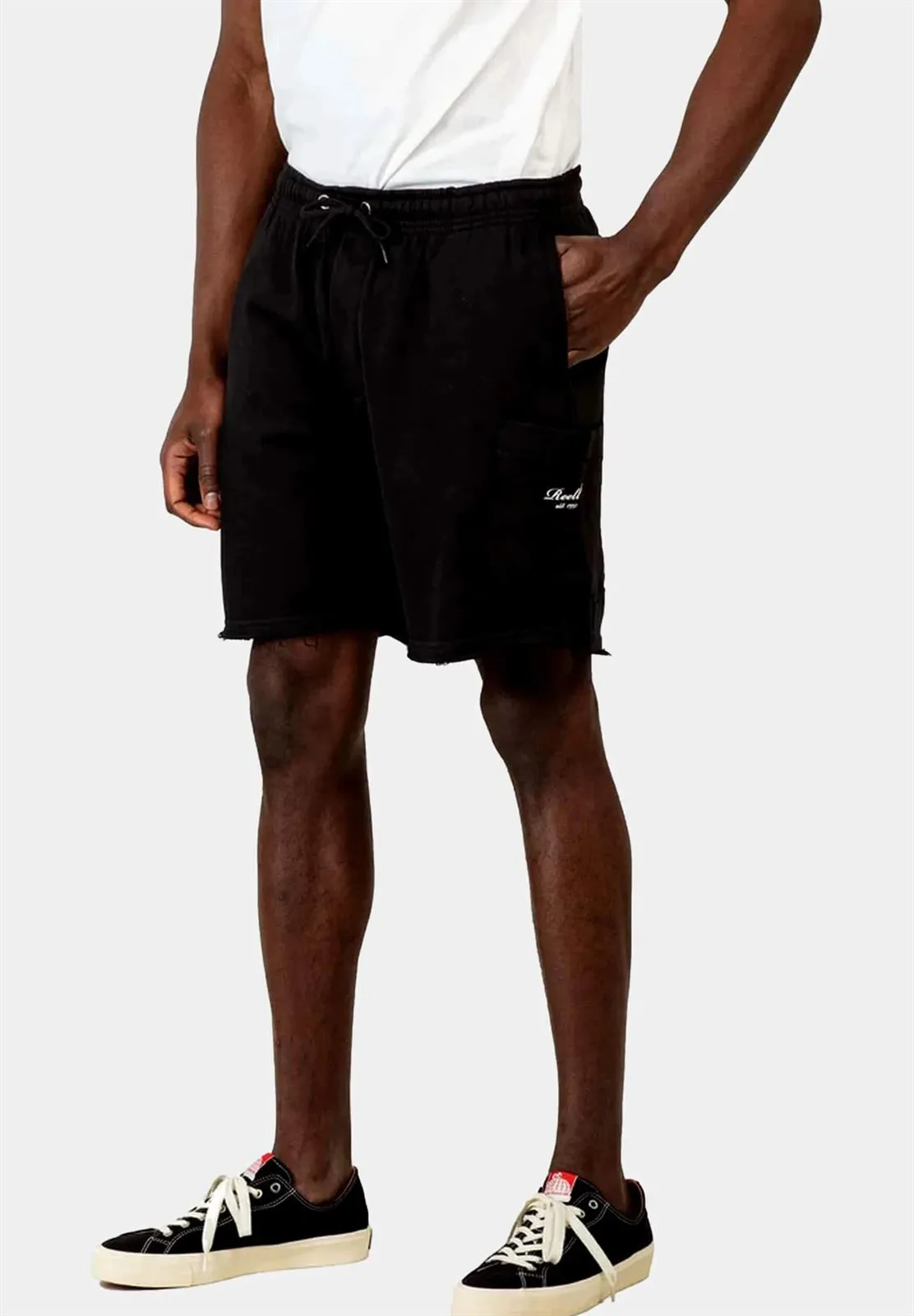 Pantalon corto REELL REFLEX LAZY SHORT black
