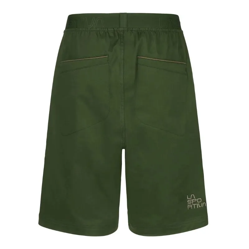 Pantalones cortos de escalada La Sportiva Flatanger (Turtle/Forest) Hombre