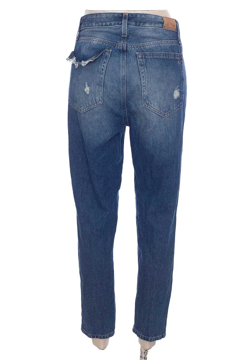 PANTALóN COLOR AZUL  MOFT
