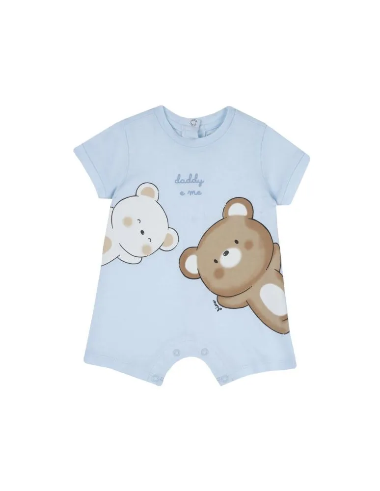 PELELE MANGA CORTA OSO AZUL T1 CHICCO