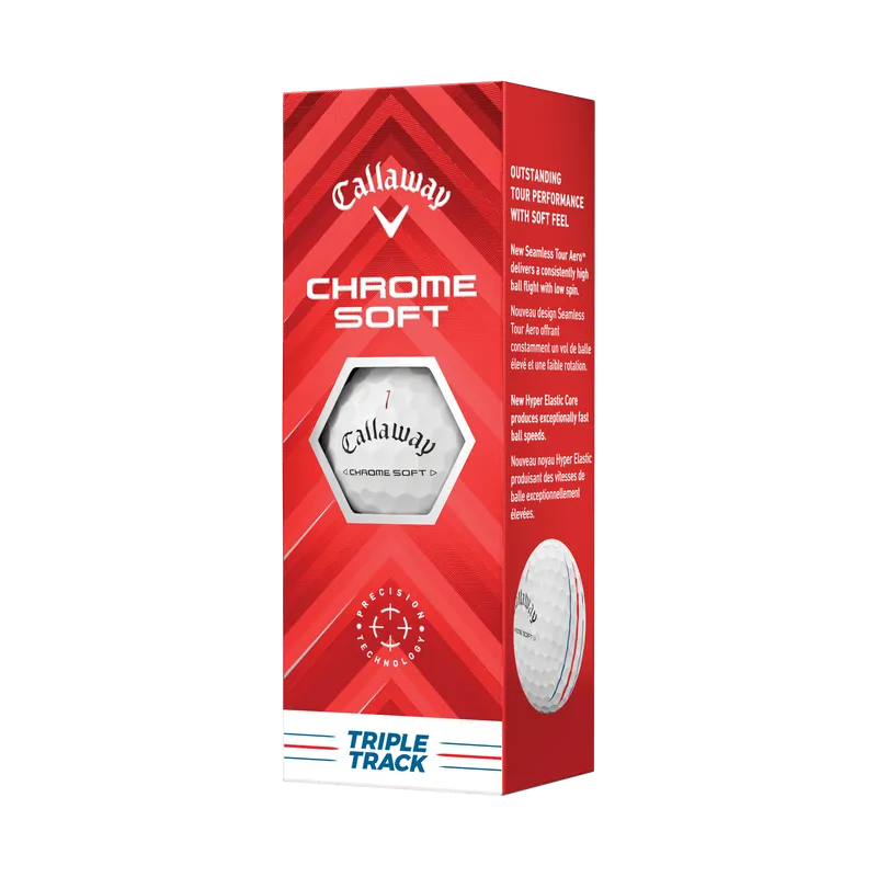 Pelota Callaway Chrome Soft Triple Track 24
