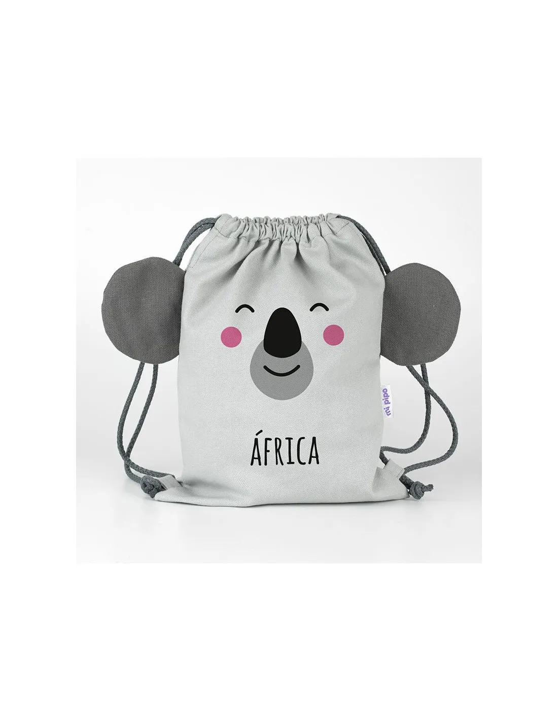 Petate Koala gris Personalizado de Mi Pipo