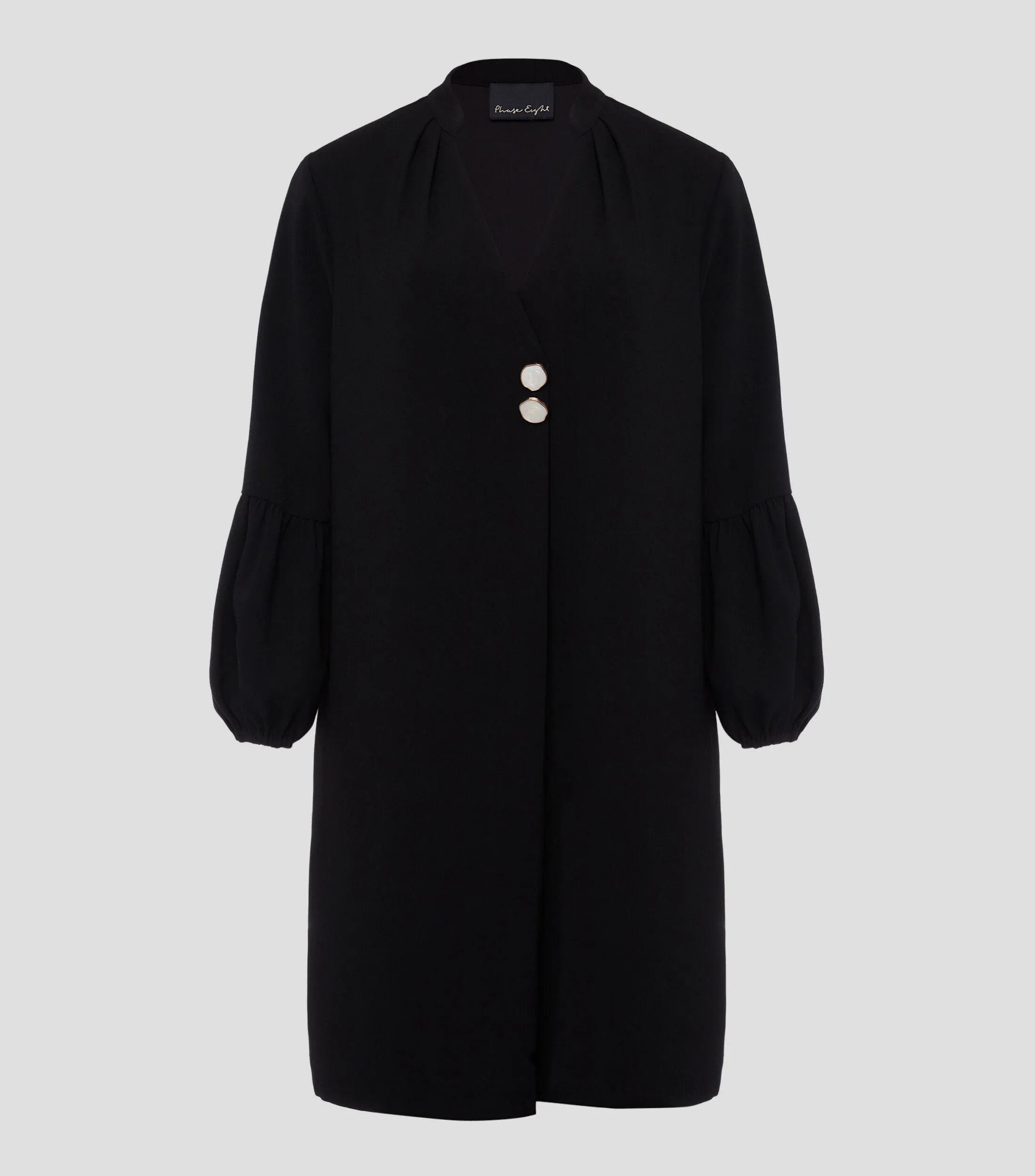 Phase Eight Vestido corto con escote V liso Mujer
