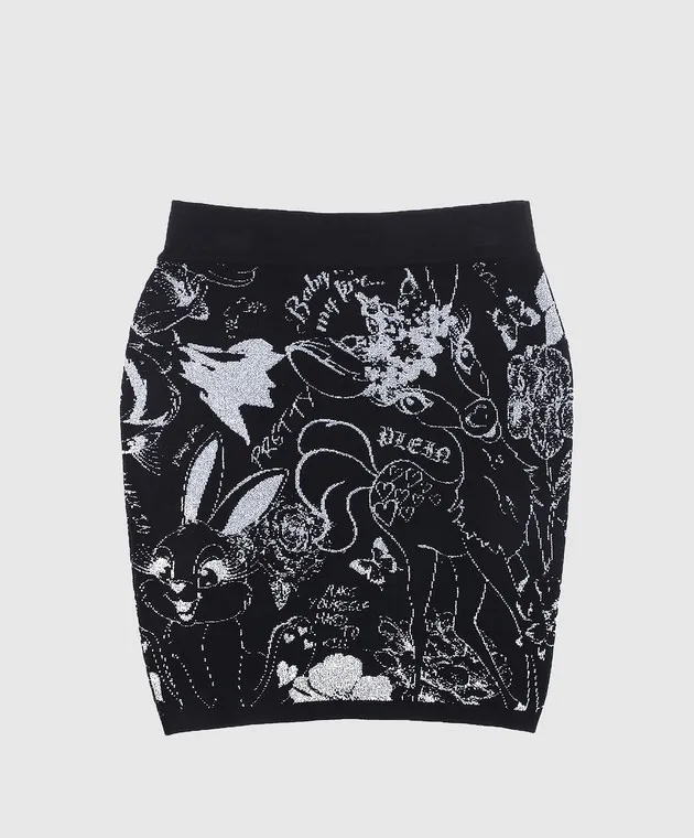Philipp Plein Children's black skirt