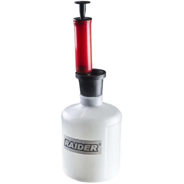 RAIDER  075907  BOMBA MANUAL PARA ACEITE Y COMBUSTIBLE, 1,6 L