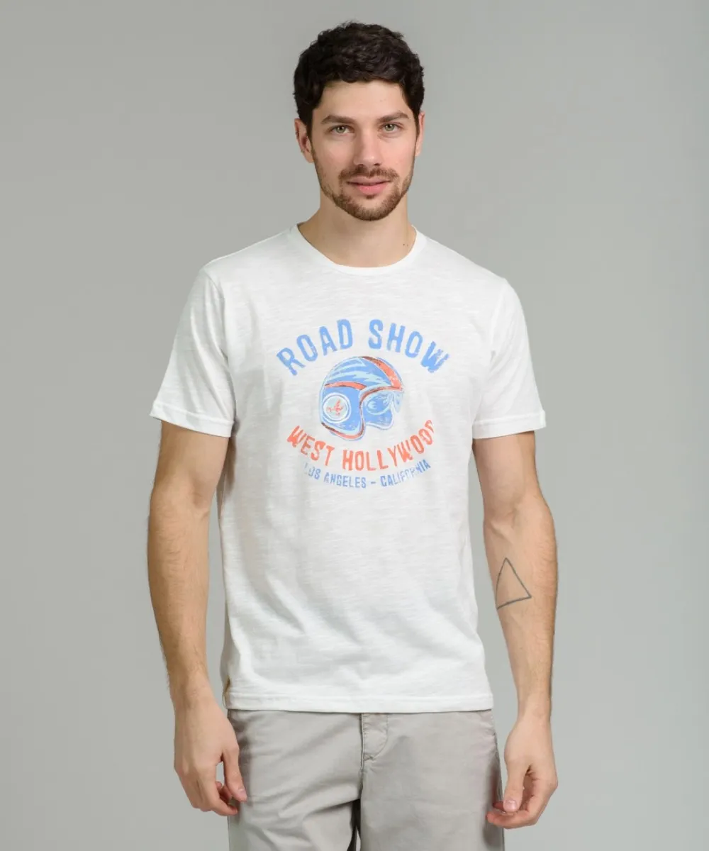 Remera Print Flame 2