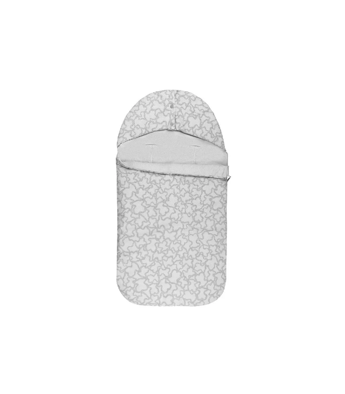 SACO CUCO TOUS BABY REVERSIBLE HOME KAOS GRIS  HKAOS140907
