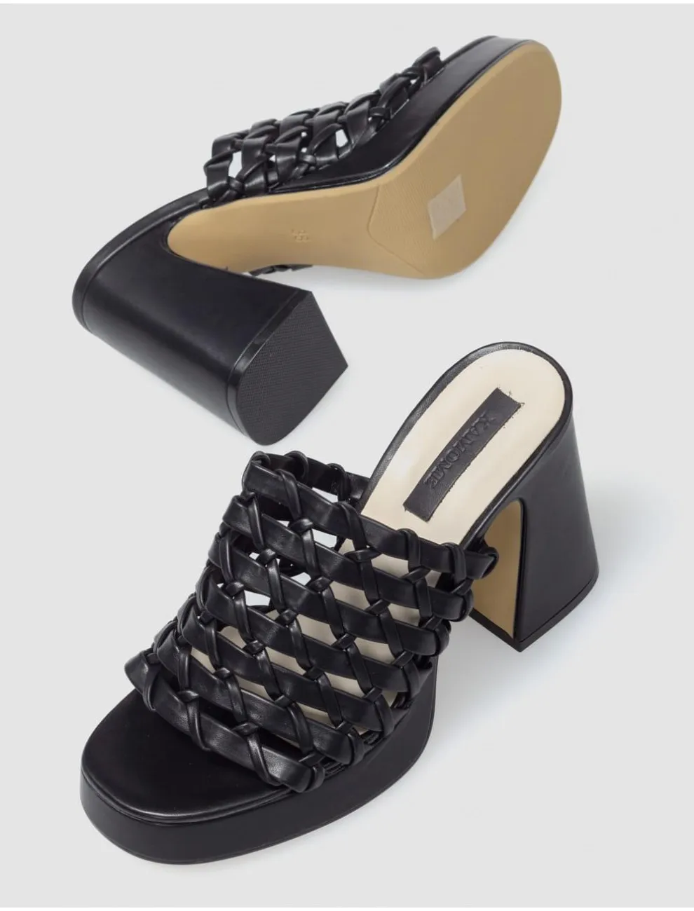 Sandalia Kamome Trends Ubia Negro