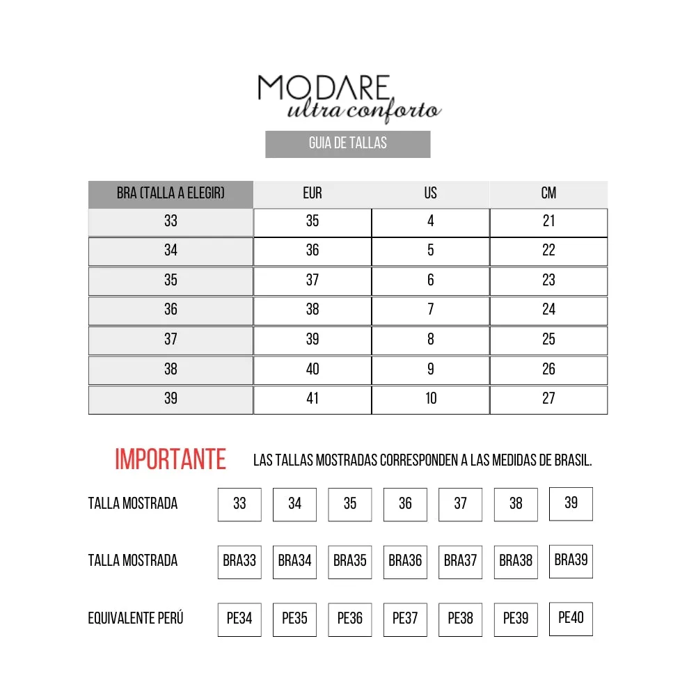 Sandalia Modare 7183.100.21736 Pelica