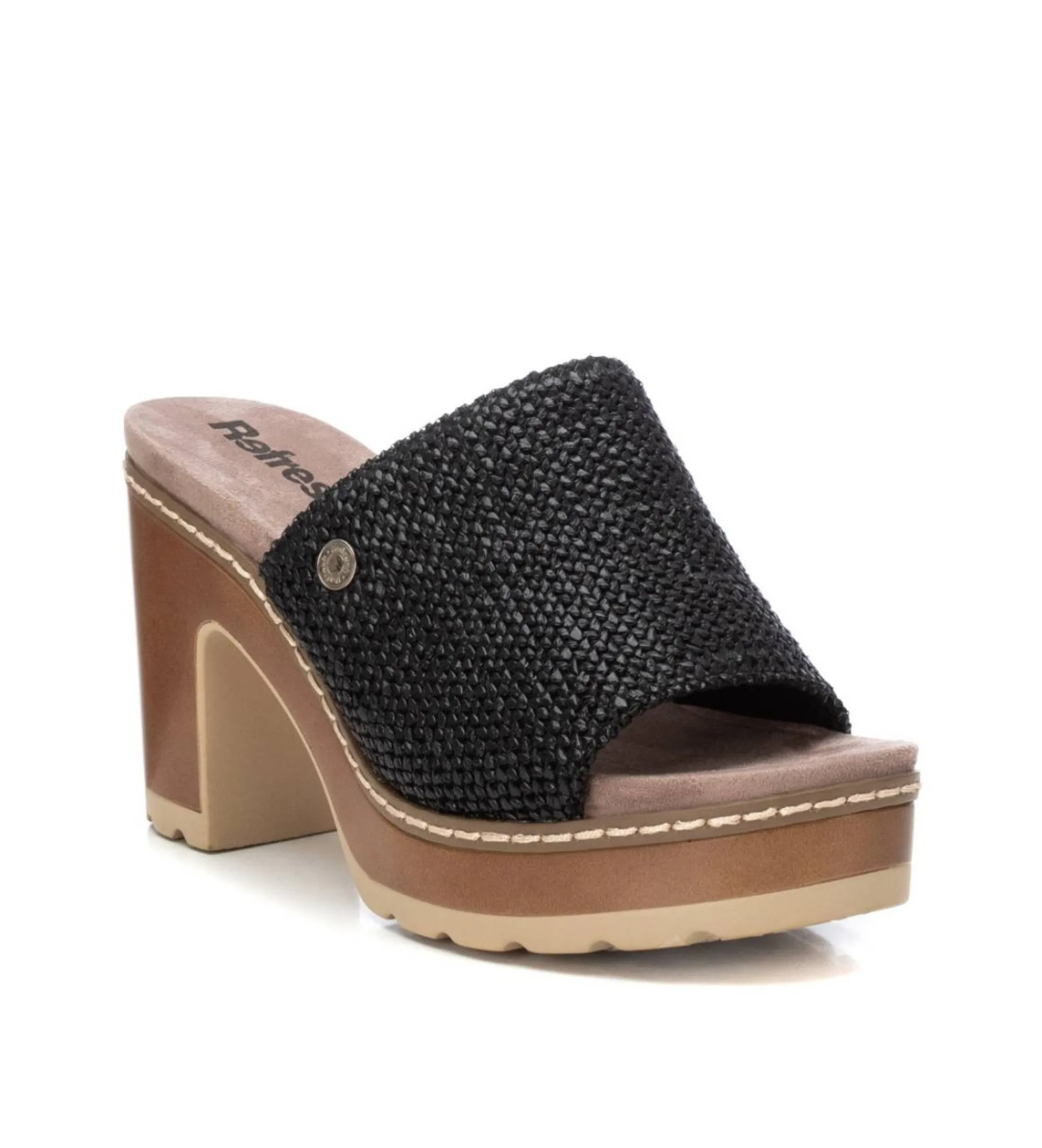 SANDALIAS 171803 NEGROALTURA TACóN 8CM