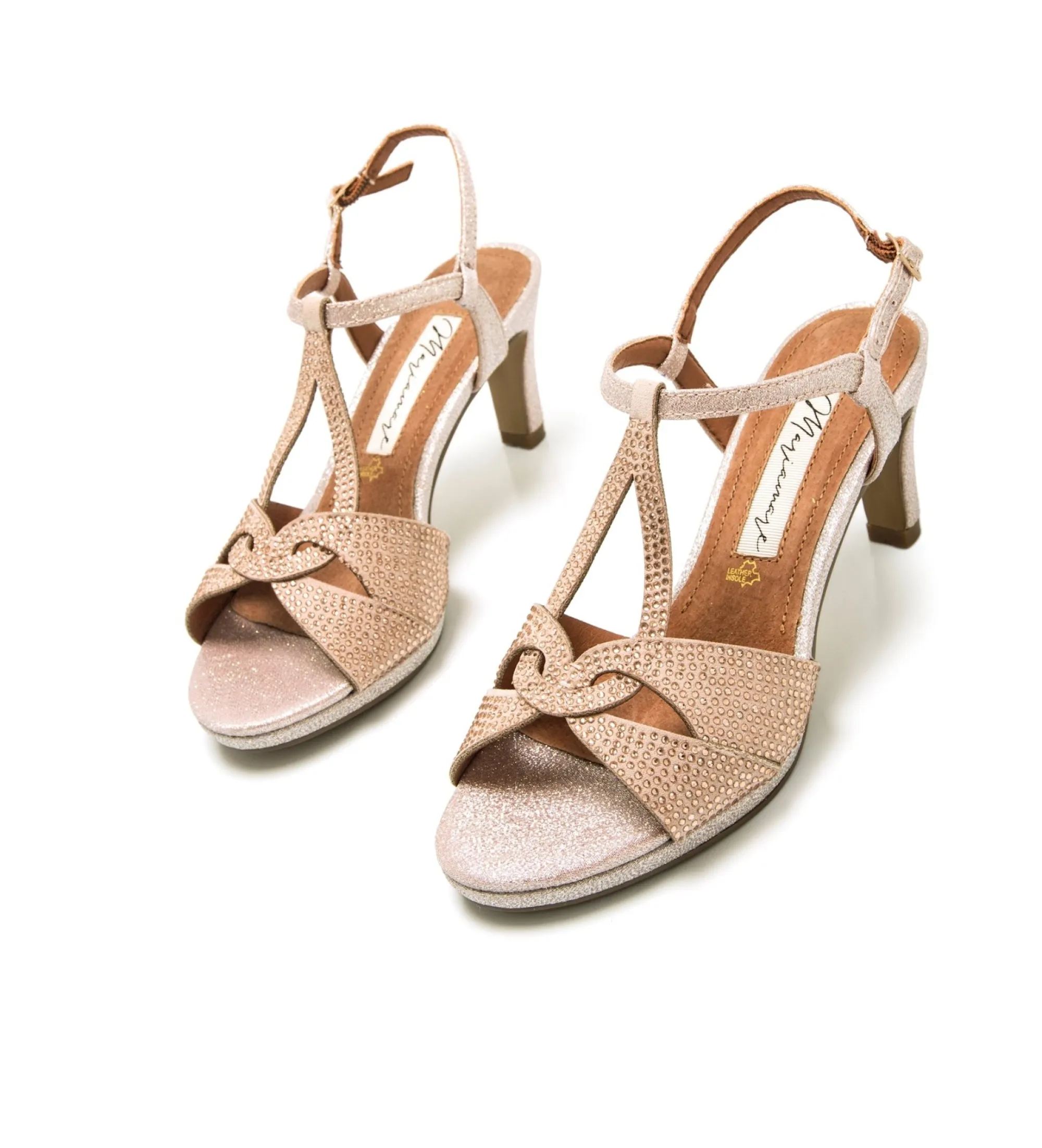 SANDALIAS 68432 ROSA ALTURA TACóN 7CM