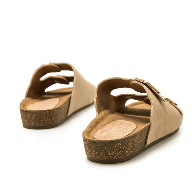 Sandalias Casual de Mujer MTNG LIN Beige 57337