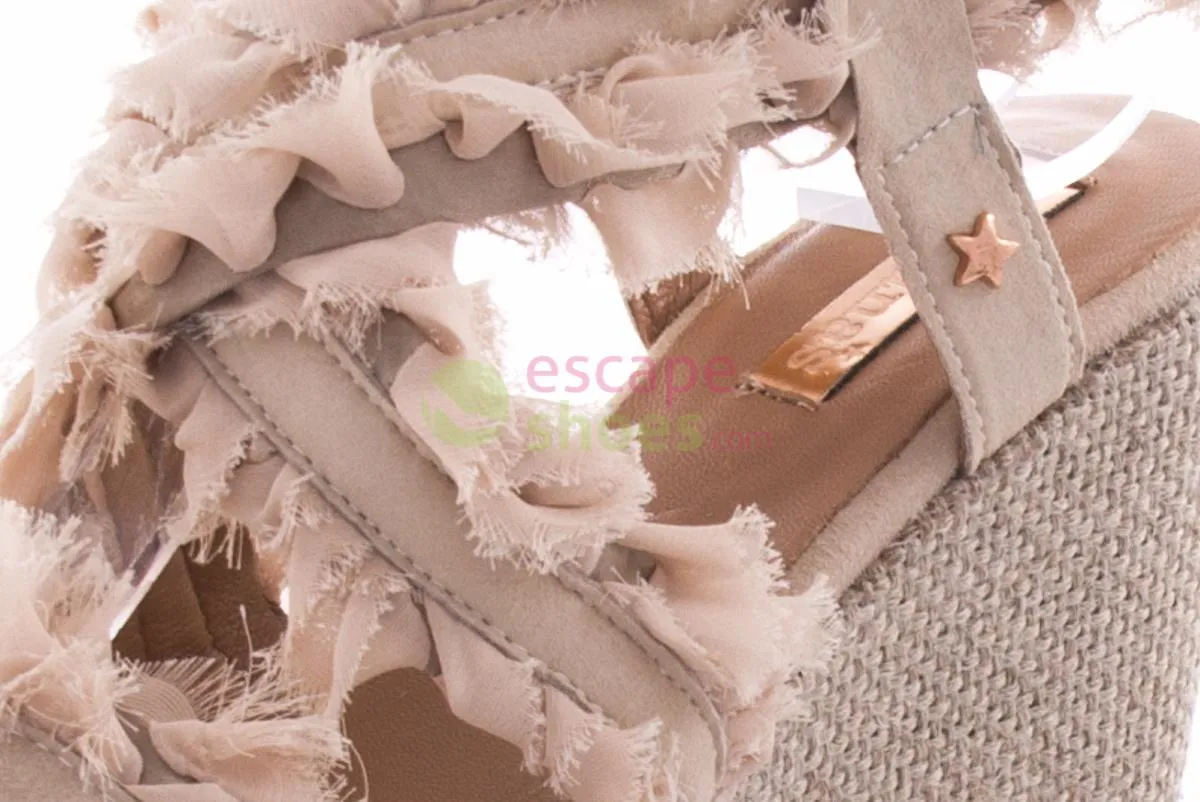 Sandalias CUBANAS Pailas 410 Hueso