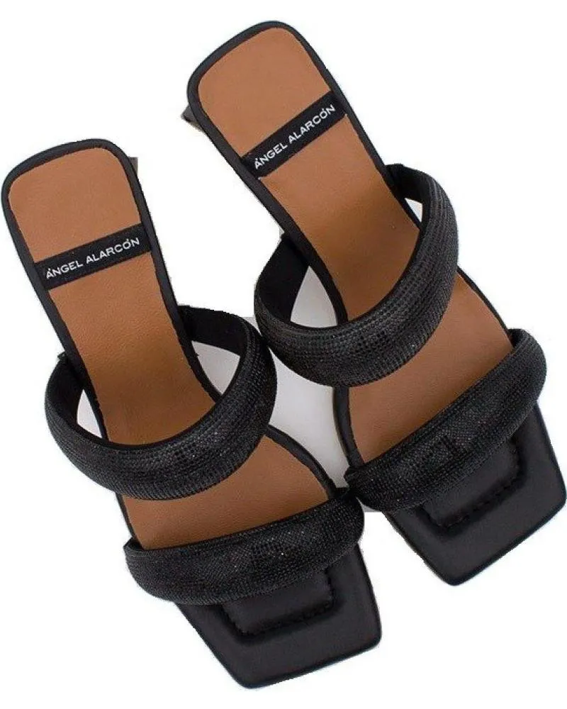 SANDALIAS DE MUJER ANGEL ALARCON TRANSFERSOL 23030528 NEGRO