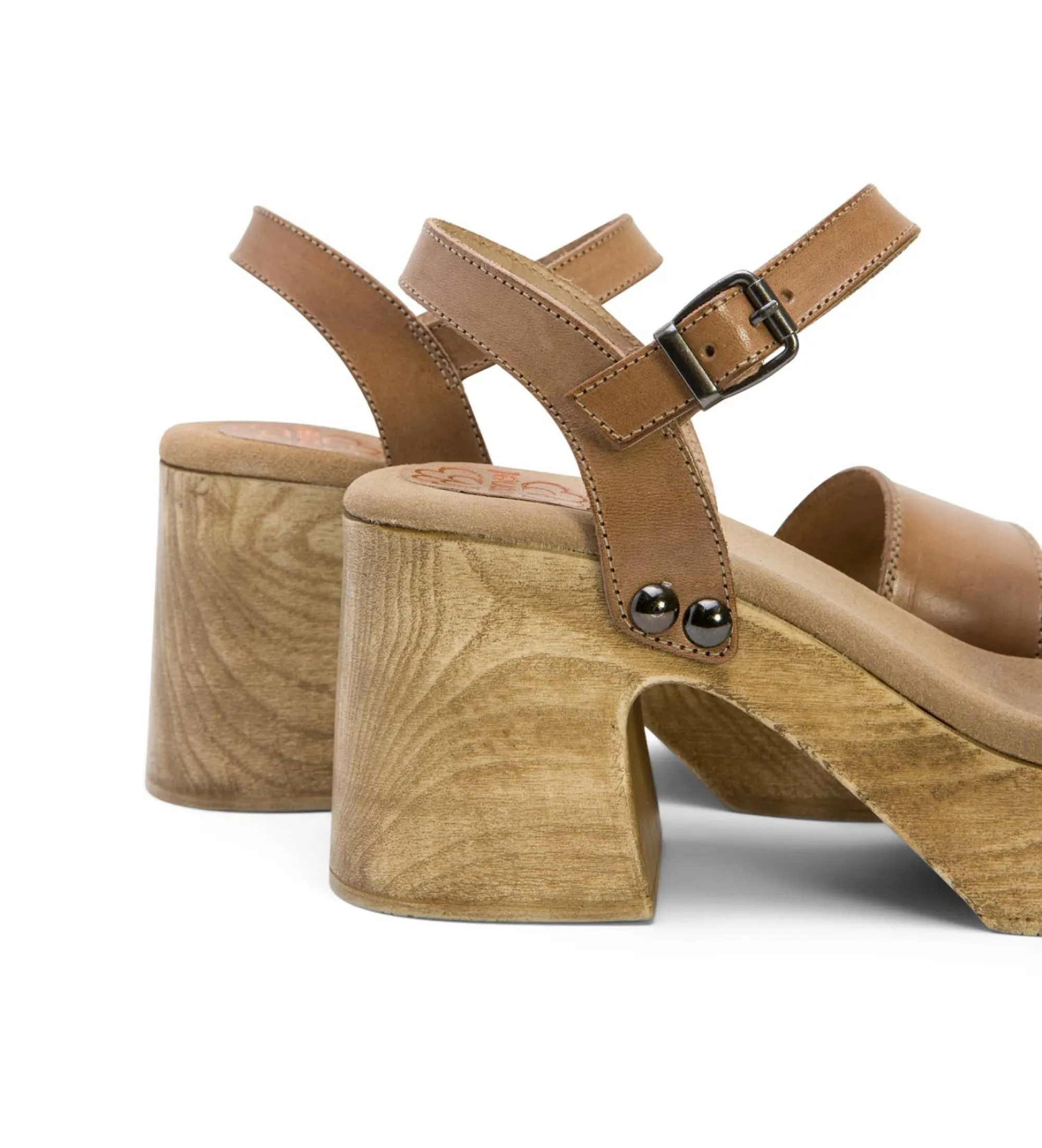 SANDALIAS DE PIEL MAXINE TAUPE ALTURA TACóN 8CM