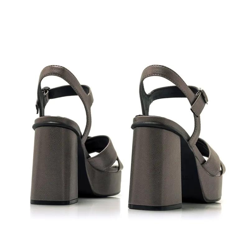 Sandalias Vestir de Mujer MTNG SINDY Gris 55367