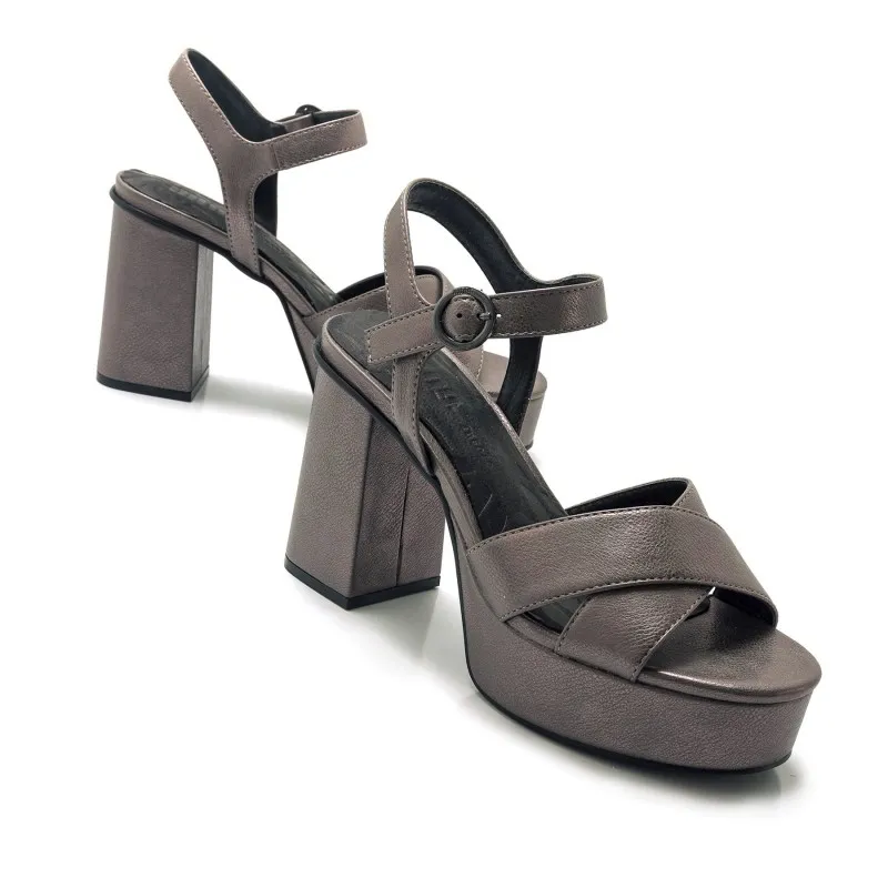 Sandalias Vestir de Mujer MTNG SINDY Gris 55367