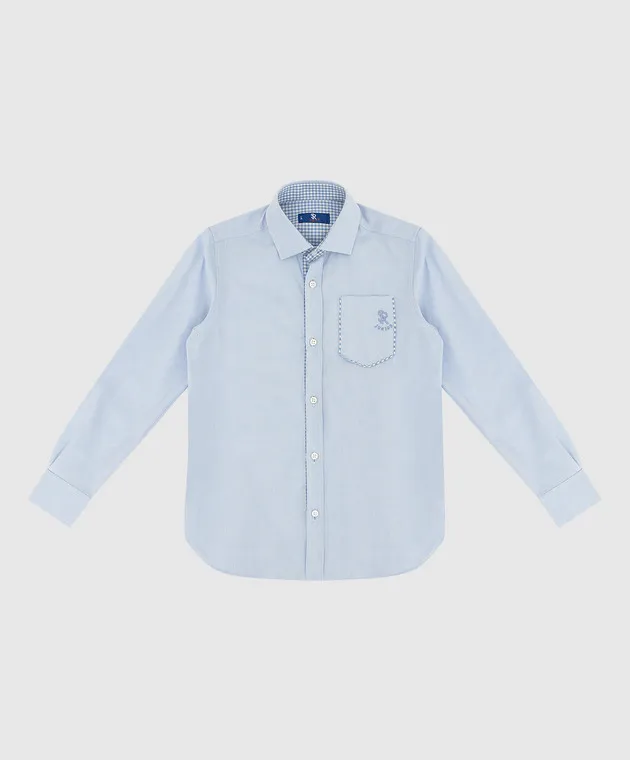 Stefano Ricci Children's blue shirt