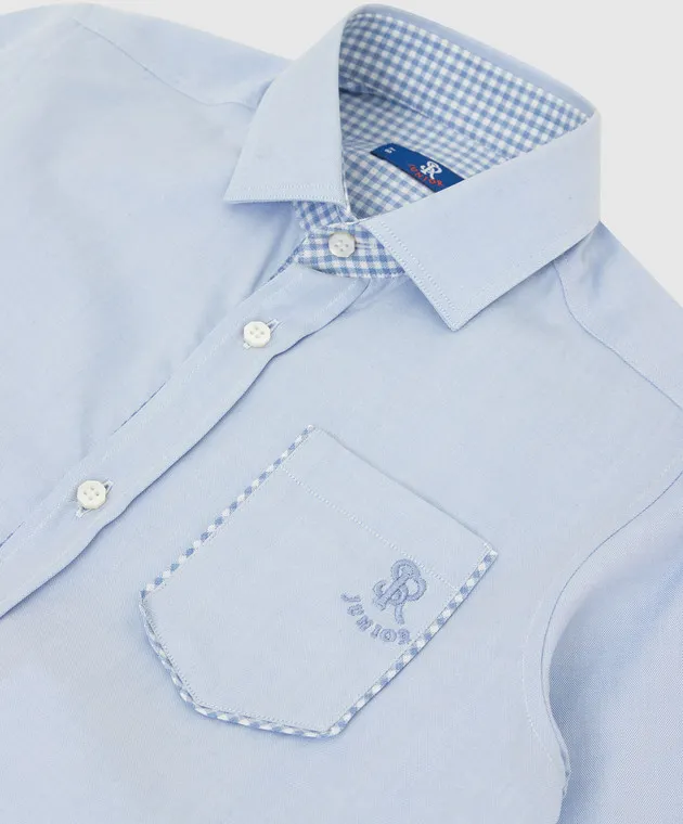 Stefano Ricci Children's blue shirt