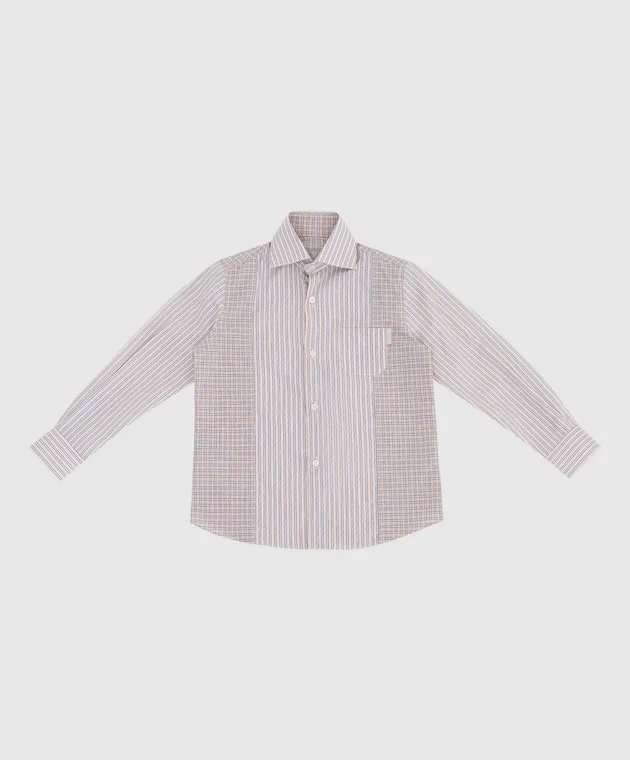 Stefano Ricci Children's shirt in a pattern