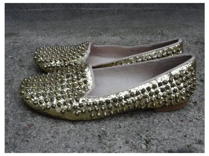 Steve Madden Mulas Gold hardware 