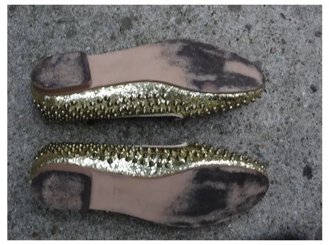 Steve Madden Mulas Gold hardware 