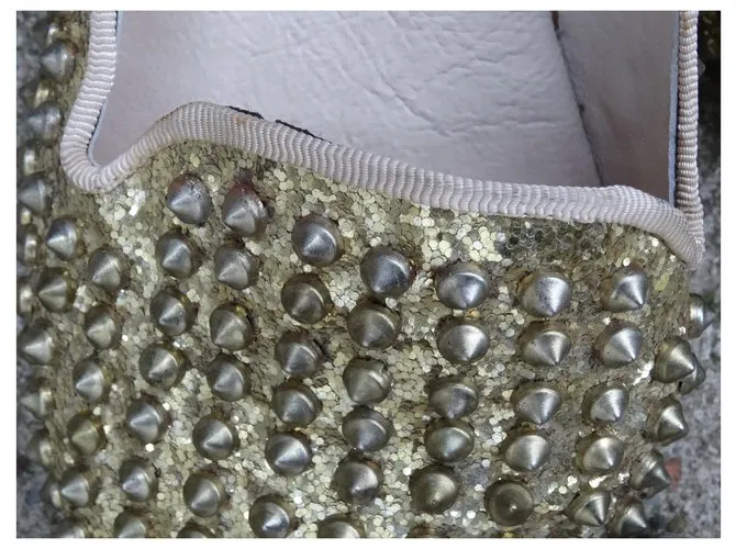 Steve Madden Mulas Gold hardware 