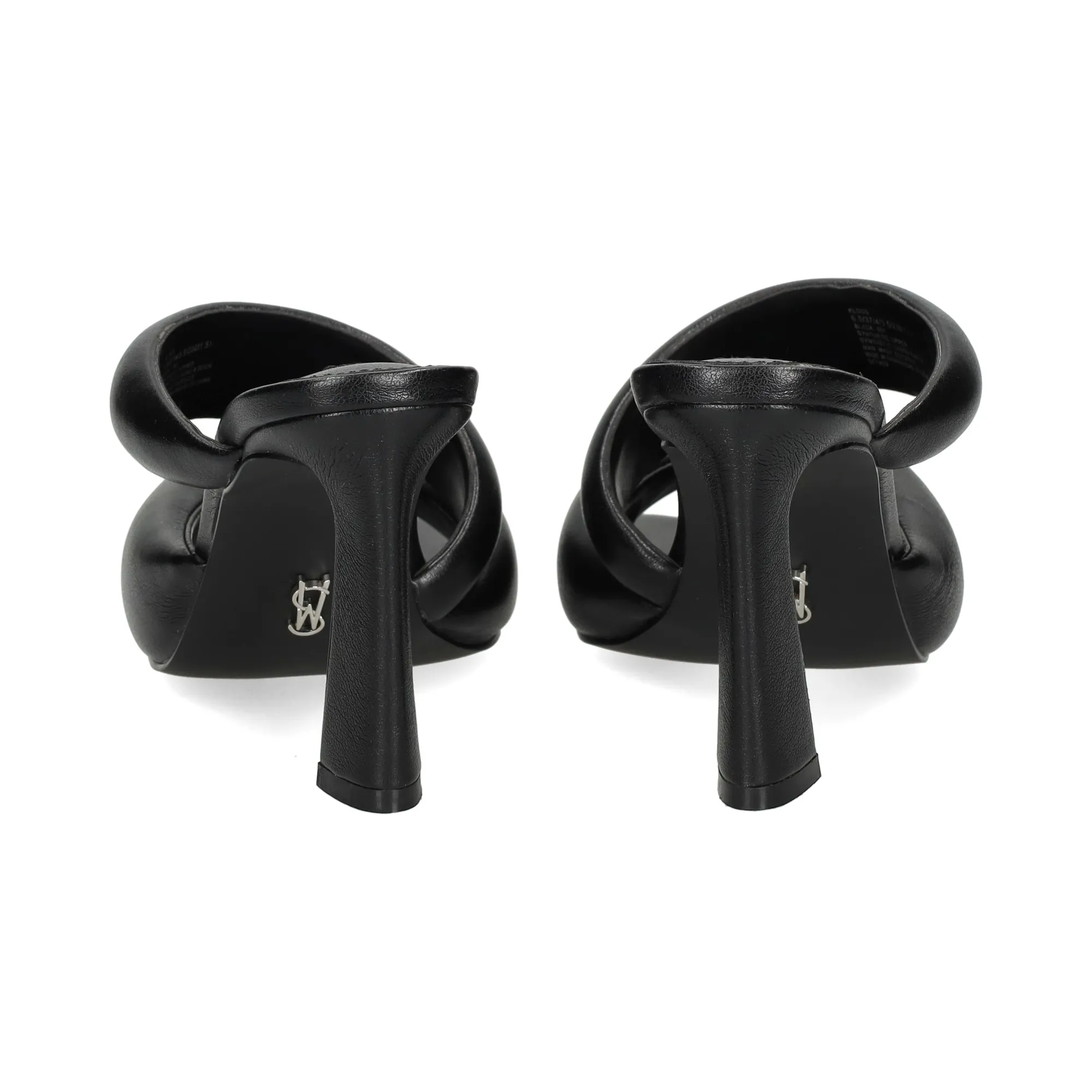 STEVE MADDEN Sandalias con tacón de Mujer NEGRO