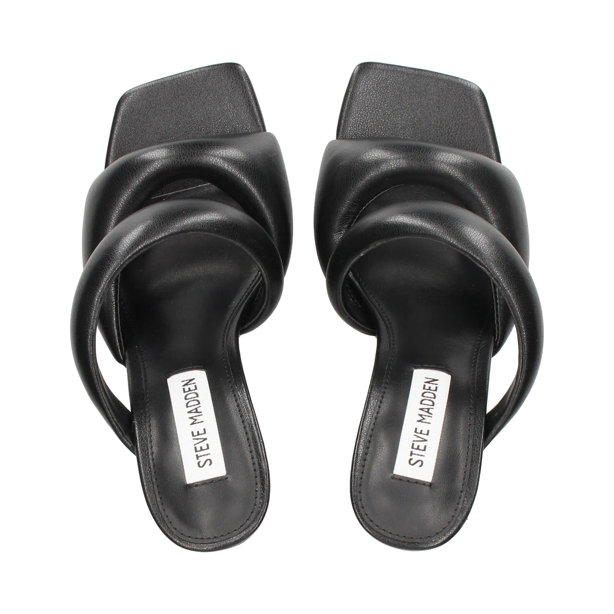 STEVE MADDEN Sandalias con tacón de Mujer NEGRO