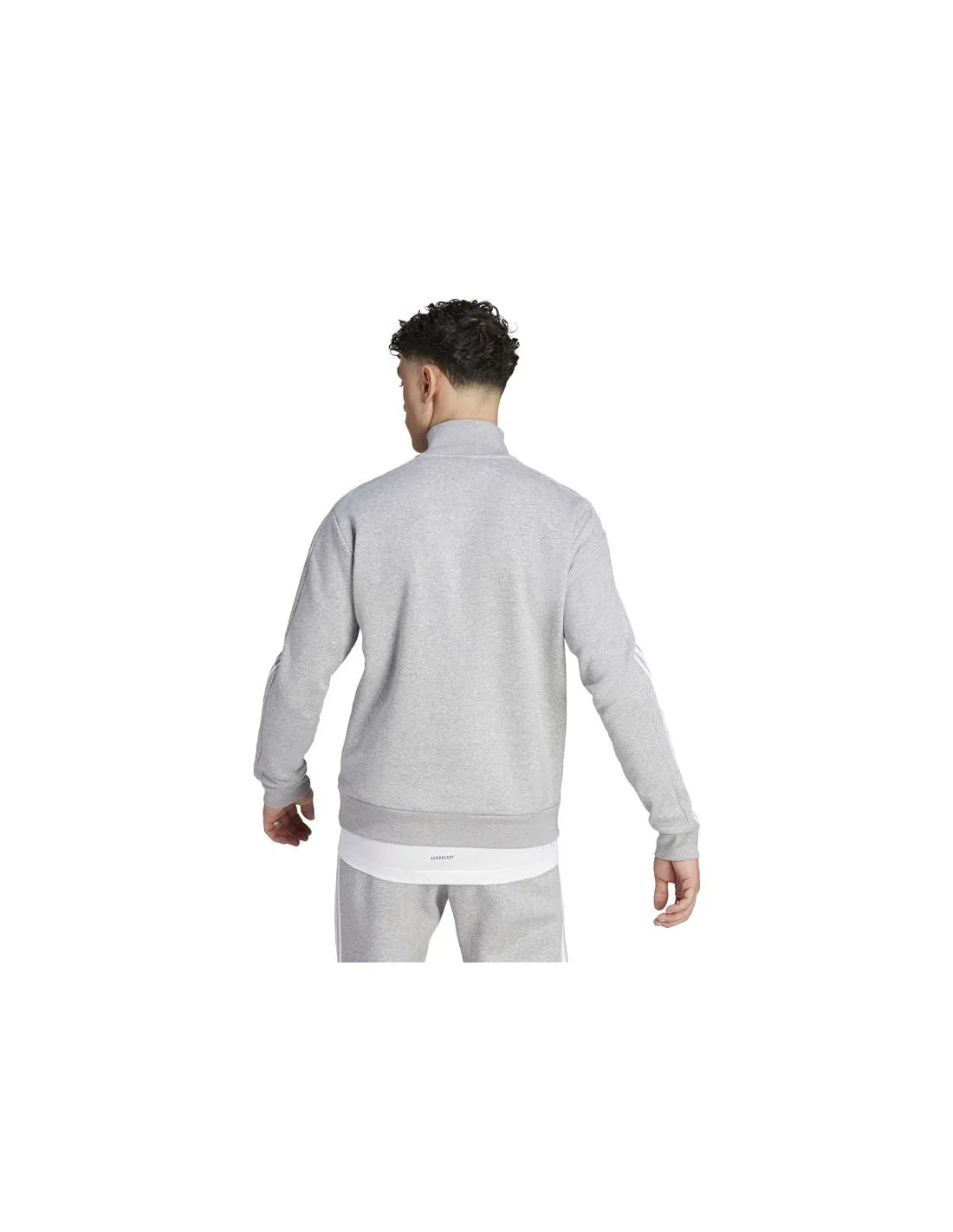 Sudadera adidas 3S Fl 1/4 Z Hombre