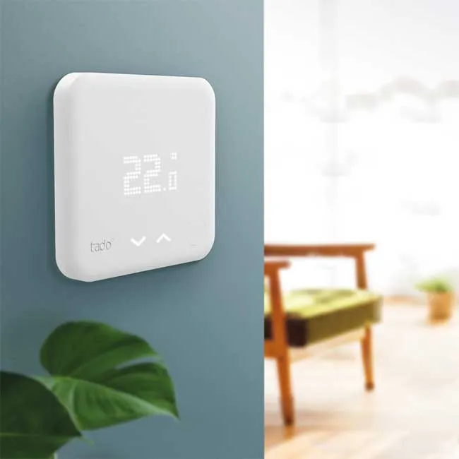 TERMOSTATO INTELIGENTE CABLEADO ADICIONAL TADO  TERMOSTATO EXTRA PARA HABITACIONES ADICIONALES