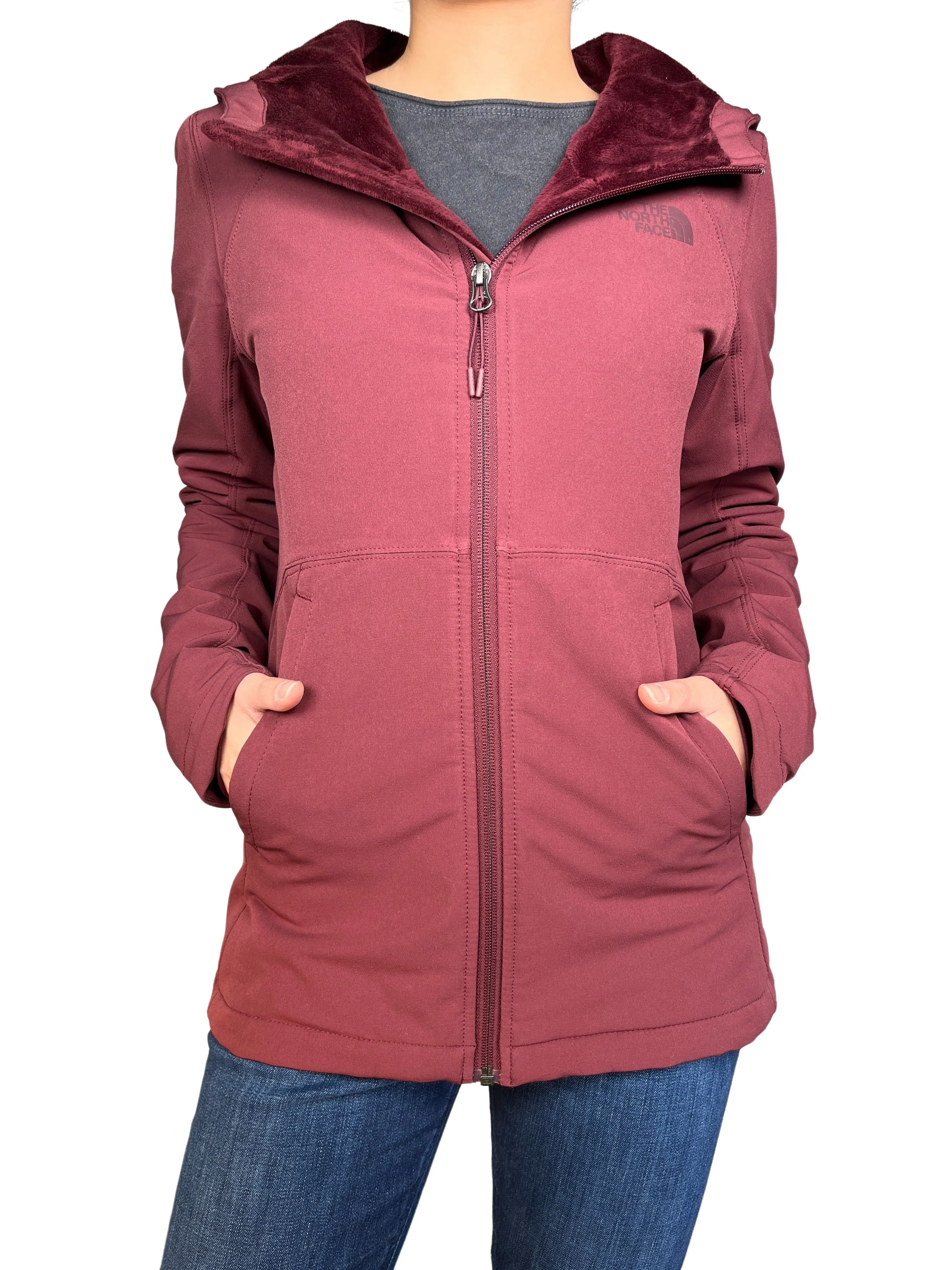 THE NORTH FACE Chaqueta Burdeo