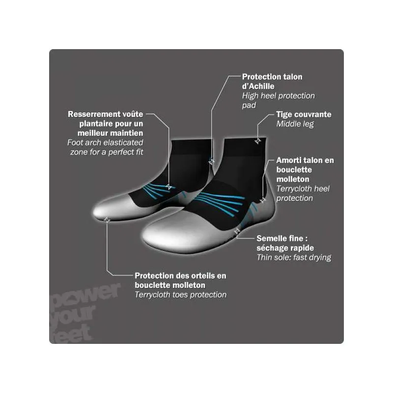 TRAIL  MONNET TRAIL PERF (GRIS ROSE)