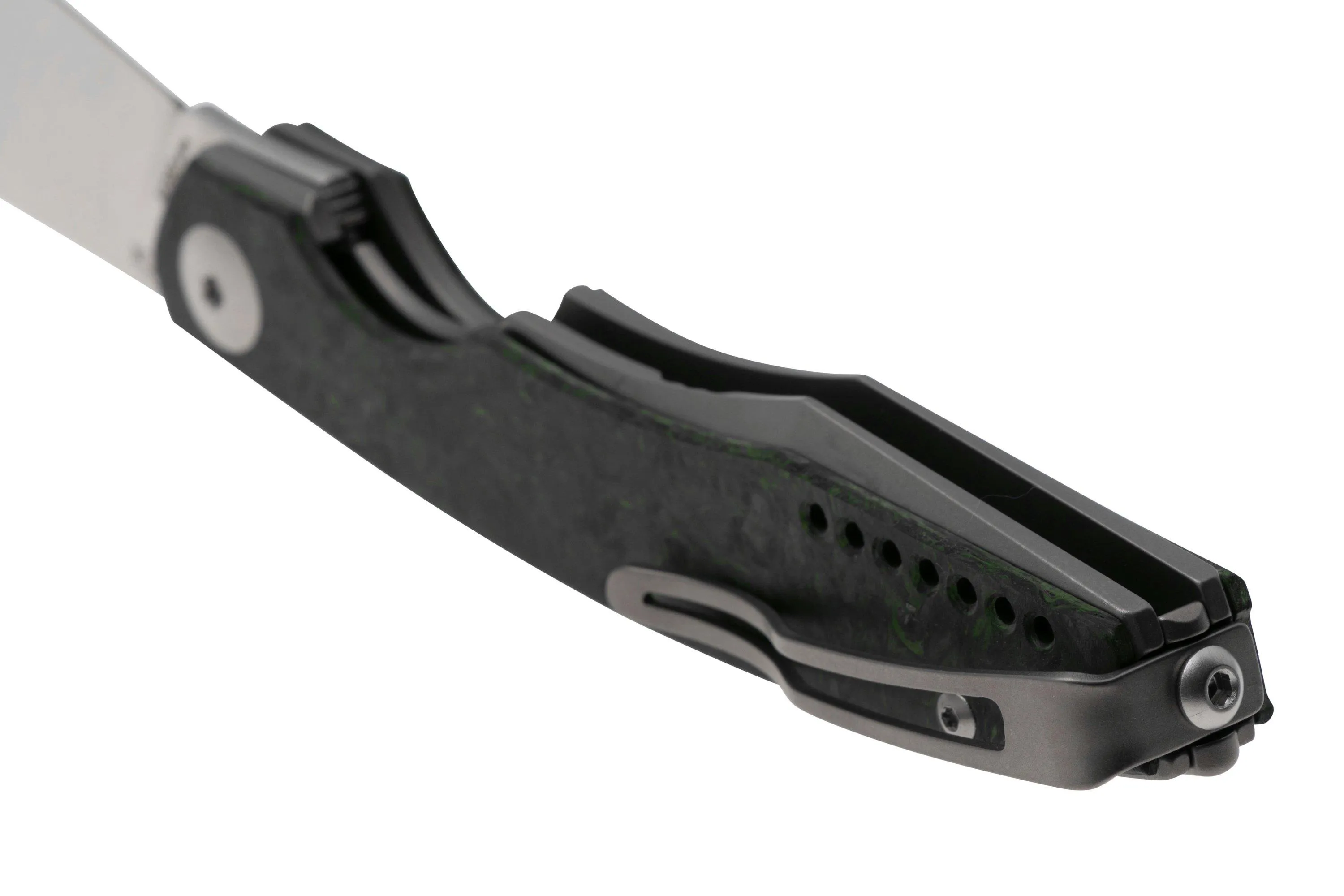 Viper Belone 5970TIFCV Dark Matter Green Carbon Fiber navaja, Jesper Voxnaes design