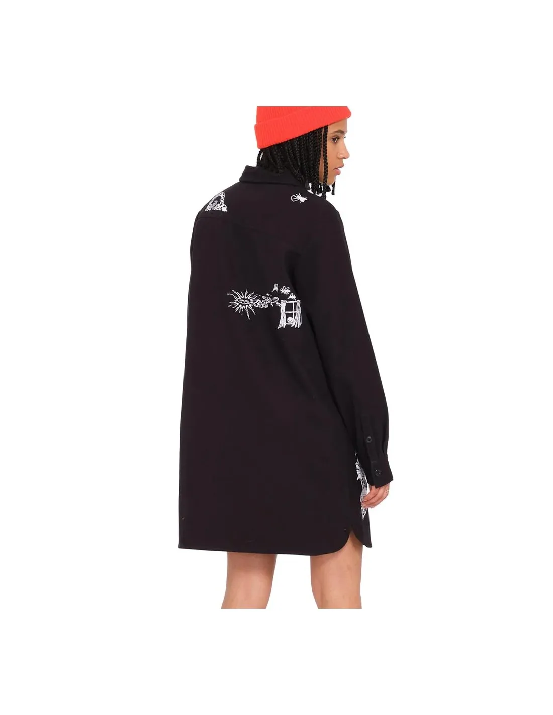 VOLCOM FA KEUTCHI DRESS BLACK