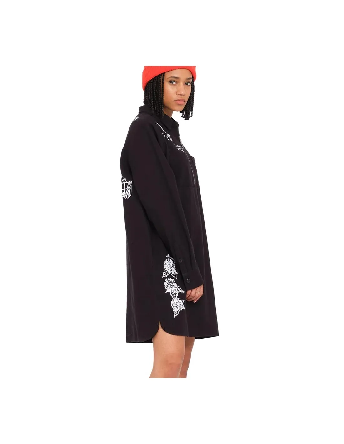 VOLCOM FA KEUTCHI DRESS BLACK