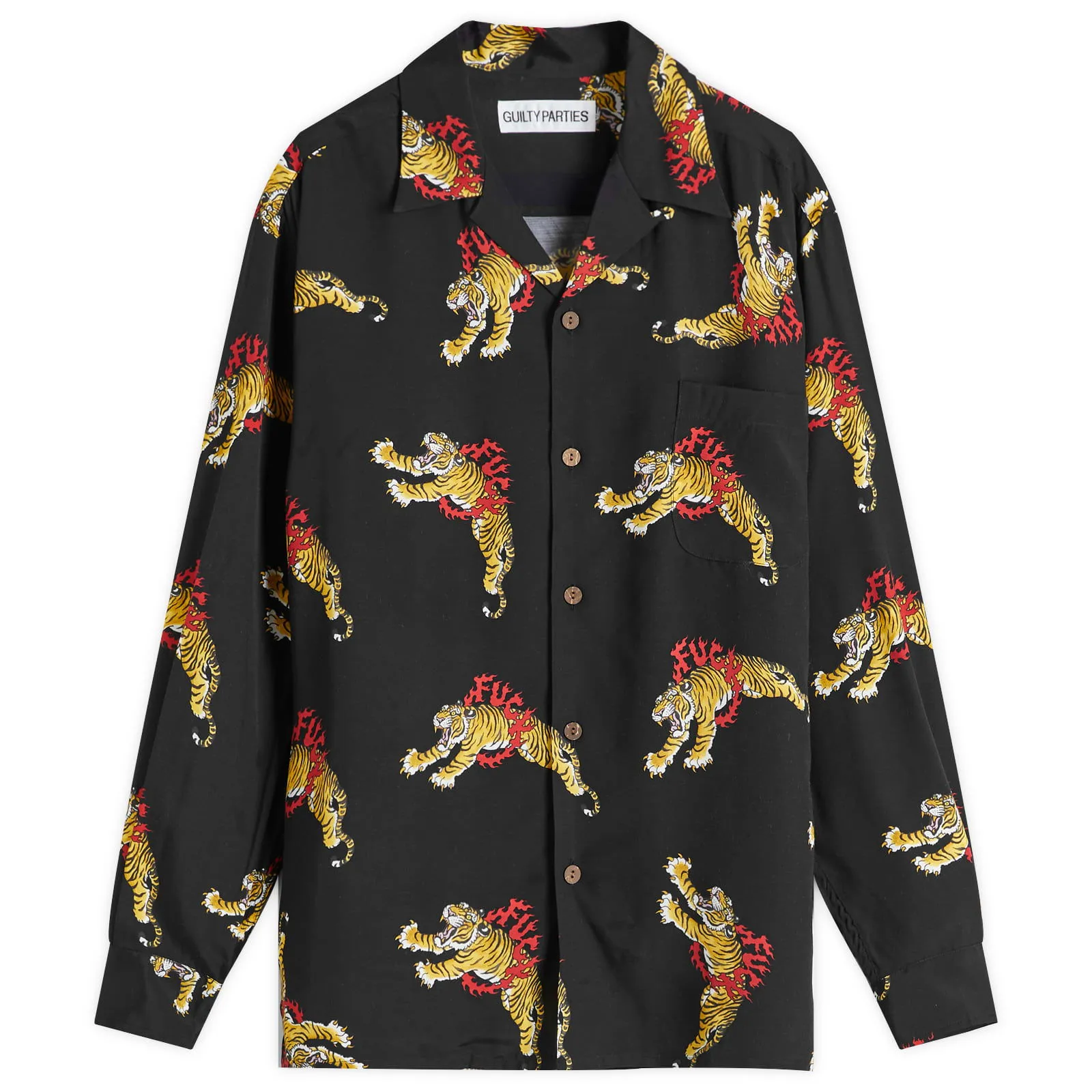 WACKO MARIA Shirt Tiger Print
