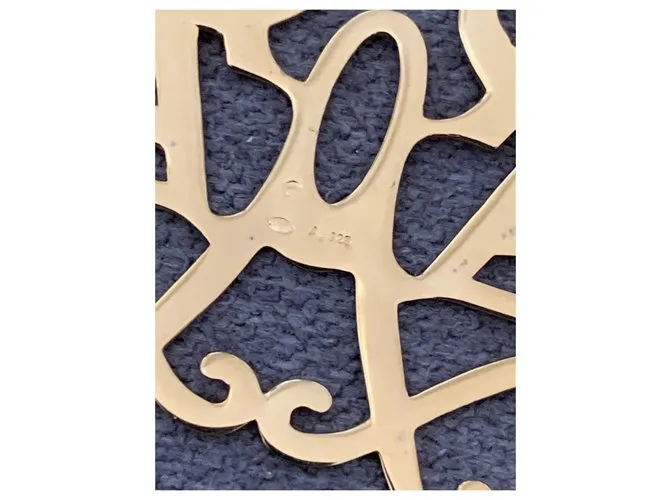 Yves Saint Laurent Aretes Dorado 